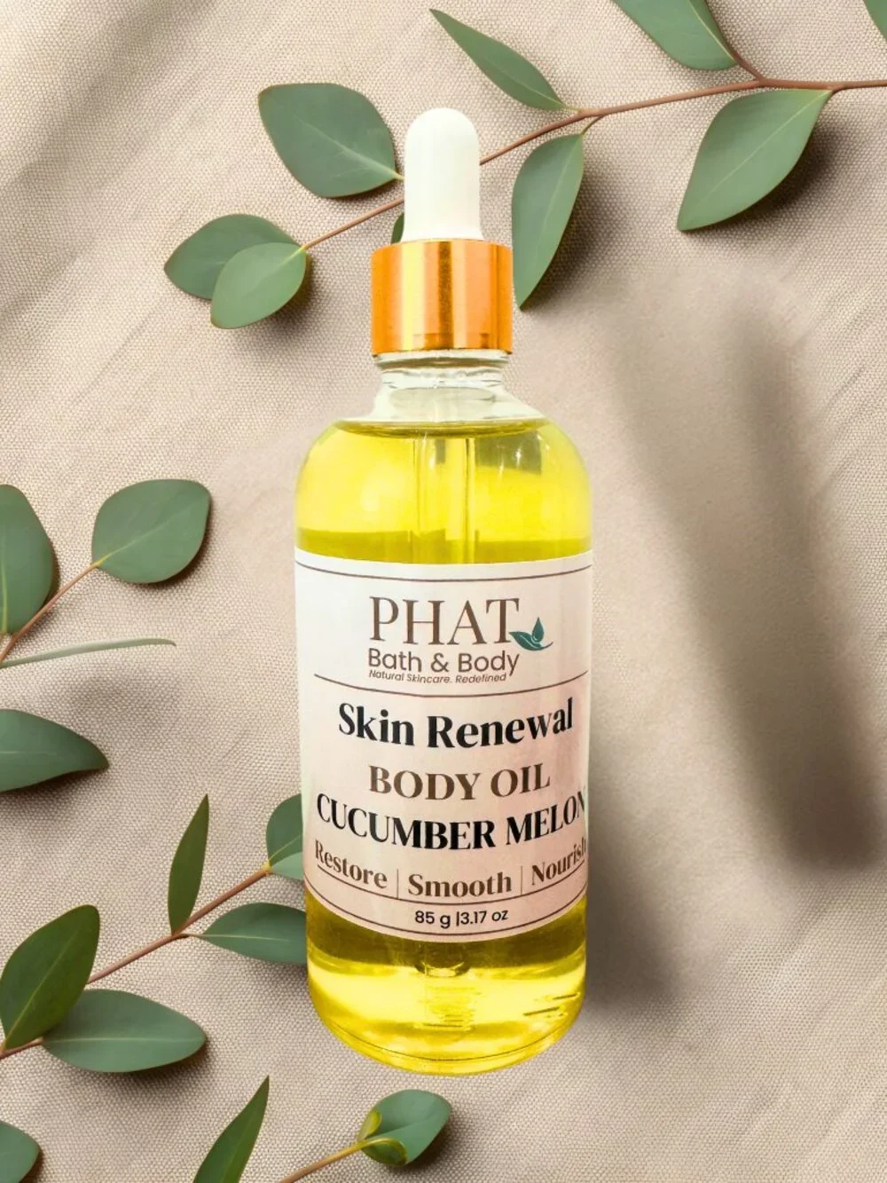 Phat Bath & Body Cucumber Melon Skin Renewal Body Oil